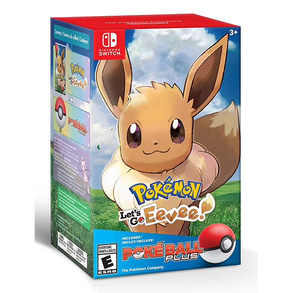 Pokemon Let's Go, Eevee! + Poke Ball Plus Pack