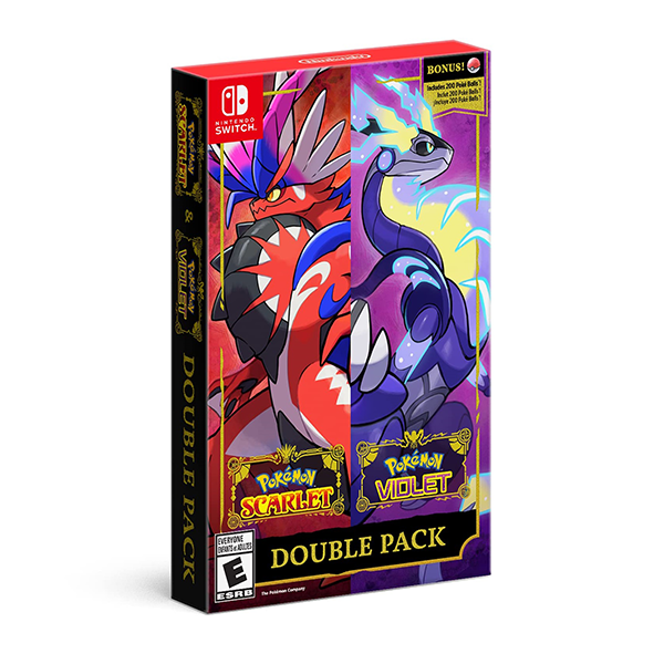 game Nintendo Switch Pokémon Scarlet & Pokémon Violet Double Pack