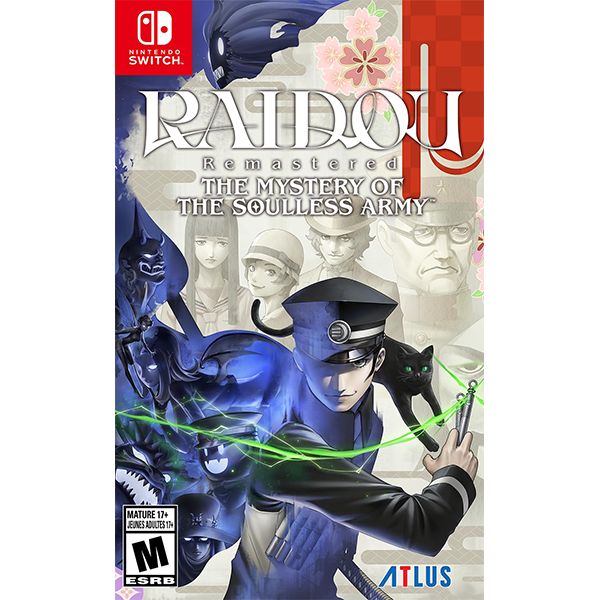 New Game Nintendo Switch Raidou Remastered The Mystery of the Soulless Army