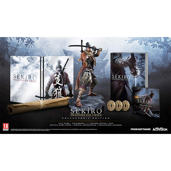 Sekiro Shadows Die Twice Collector's Edition cho máy PS4