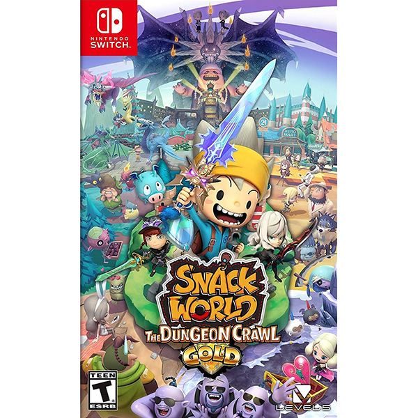 game Nintendo Switch Snack World The Dungeon Crawl - Gold - Đã qua sử dụng