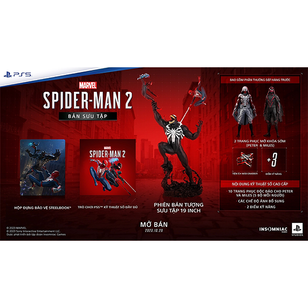 game PS5 Marvel's Spider-Man 2 Collector's Edition