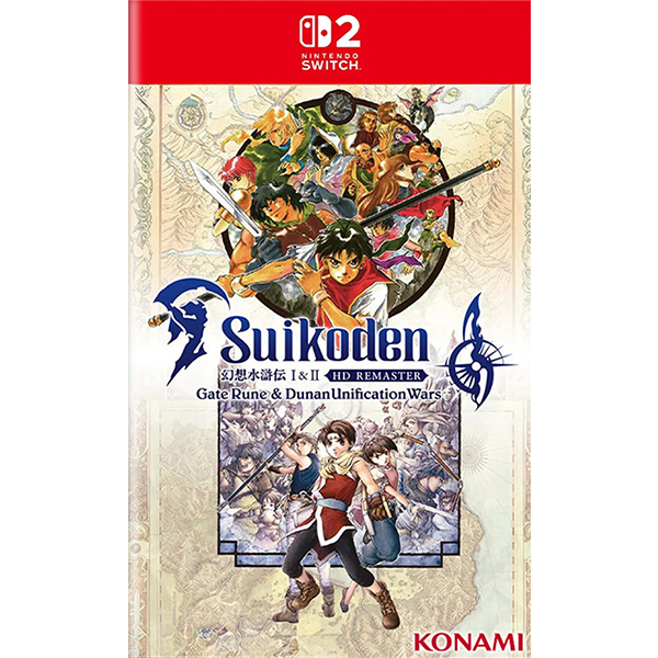 Game Suikoden I & II HD Remaster Gate Rune And Dunan Unification Wars - Nintendo Switch 2