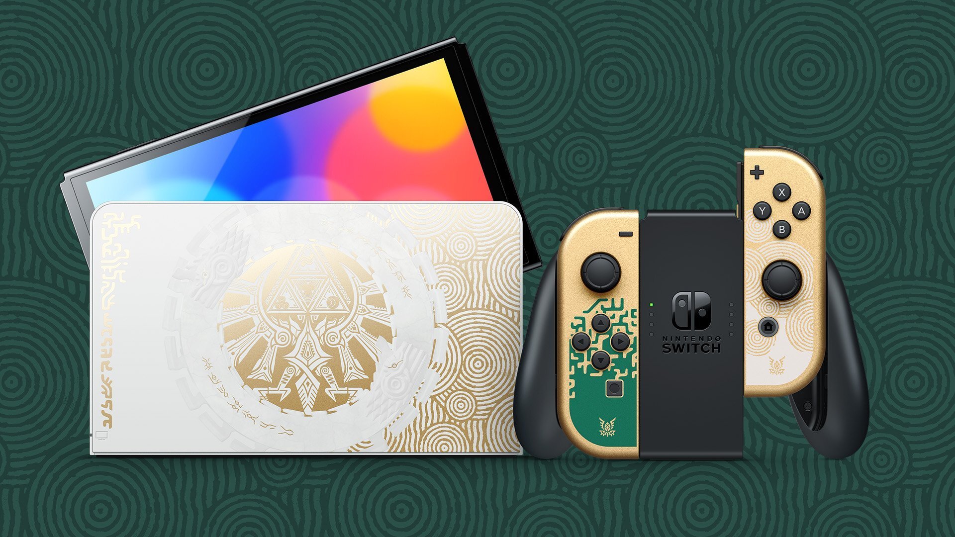 Nintendo Switch OLED The Legend of Zelda Tears of The Kingdom - Máy Nintendo Switch Bản Đặc Biệt 