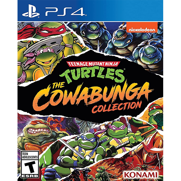 game PS4 Teenage Mutant Ninja Turtles Cowabunga Collection
