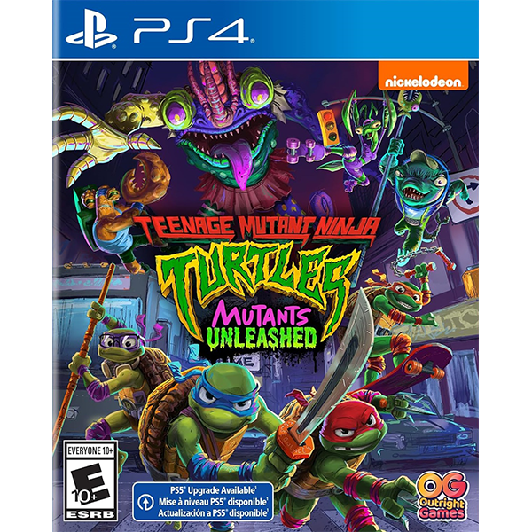 game PS4 Teenage Mutant Ninja Turtles Mutants Unleashed