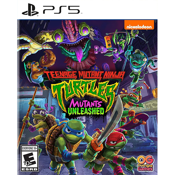 game PS5 Teenage Mutant Ninja Turtles Mutants Unleashed