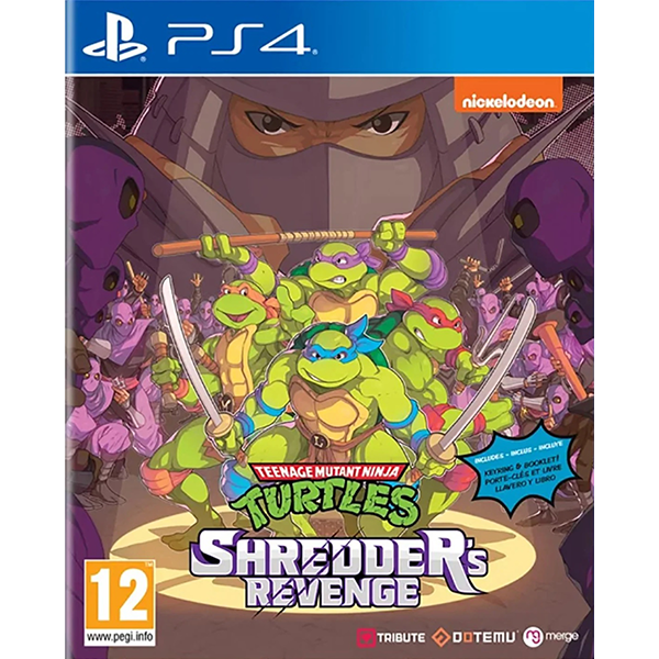 game PS4 Teenage Mutant Ninja Turtles Shredder's Revenge