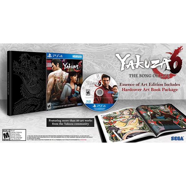Yakuza 6 The Song Of Life Essence Of Art Edition cho máy PS4