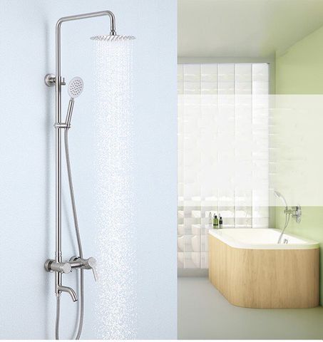 COMBO SEN CÂY NÓNG LẠNH INOX 304 M1406 + VÒI LAVABO NÓNG LẠNH INOX 304 MA1417