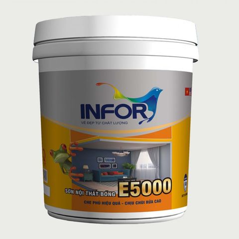 SƠN NỘI THẤT INFOR E5000 SIÊU BÓNG 19.6KG