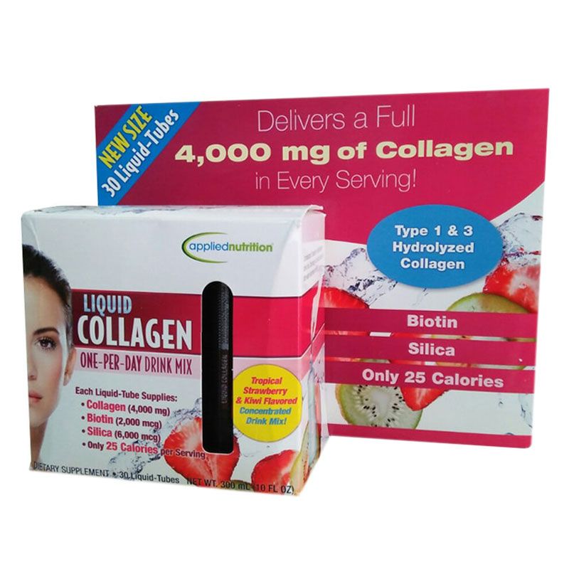 Collagen liquid nước uống đẹp da hộp 30 tuýp