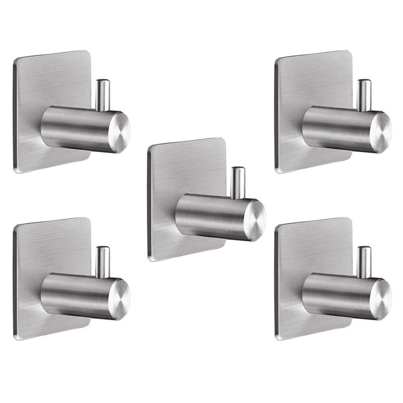 Móc dán siêu dính chịu lực đa năng inox 304 (set 5 móc)