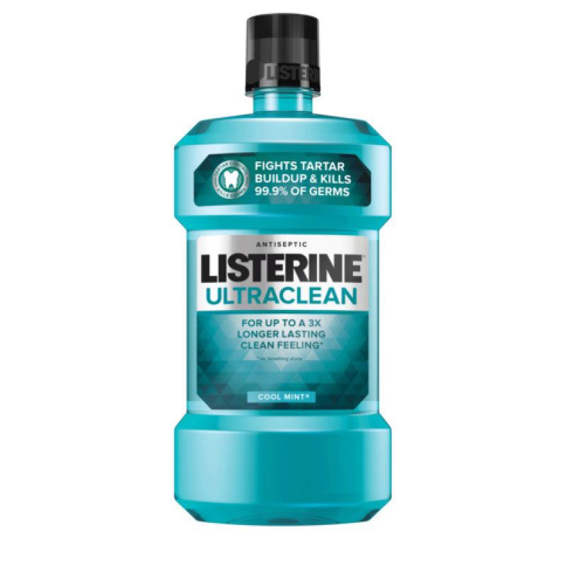 Nước súc miệng Listerine Ultraclean 1500ml