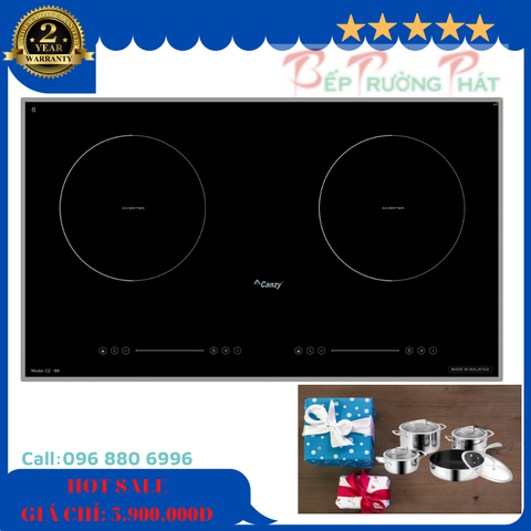 Bếp từ đôi Canzy CZ-I89