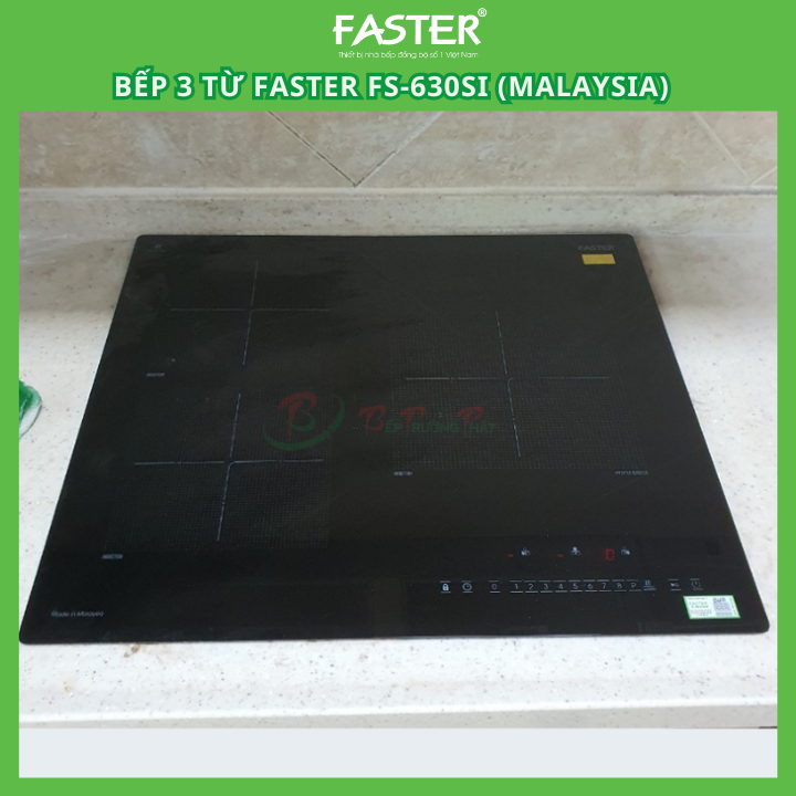 Bếp từ 3 bếp Faster FS-630SI- (Malaysia) - BH chính hãng 3 năm