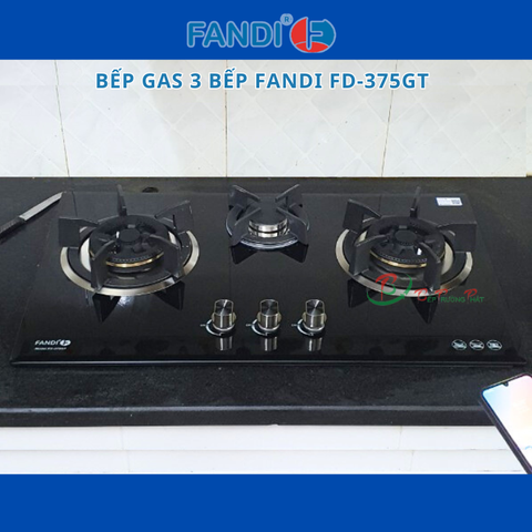 Bếp ga âm 3 bếp Fandi FD-375GT