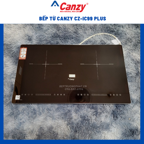 Bếp từ đôi CANZY CZ IC99Plus, Bảo hành chính hãng 3 năm (Tặng bộ nồi từ)