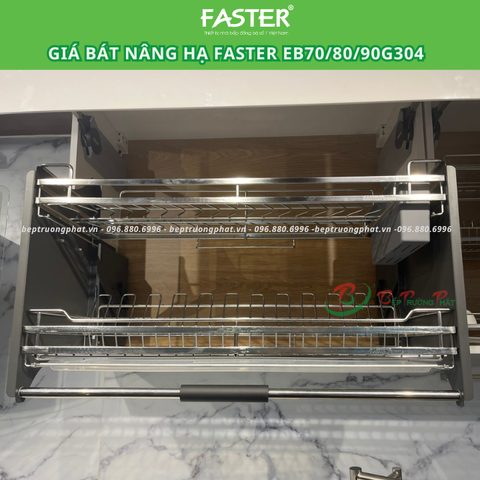 Giá bát nâng hạ Faster FS EB 70/80/90G304, inox 304 cao cấp