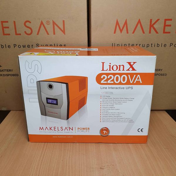 BỘ LƯU ĐIỆN UPS MAKELSAN LION X 1200VA