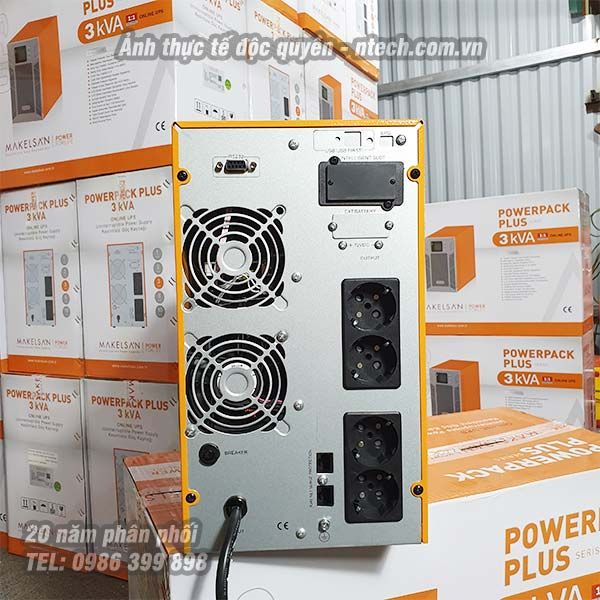 BỘ LƯU ĐIỆN UPS MAKELSAN POWERPACK PLUS 3kVA