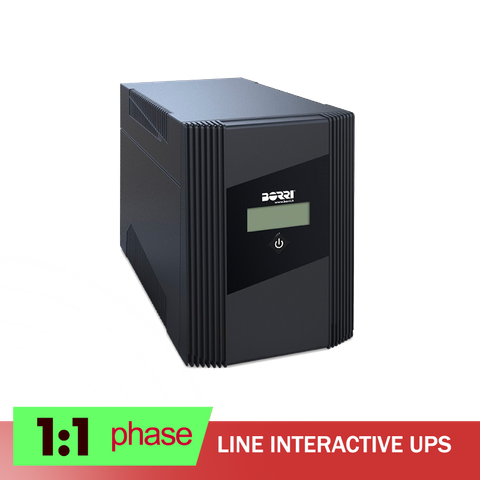  BỘ LƯU ĐIỆN UPS BORRI GIOTTO 1000VA 1:1 PHA 