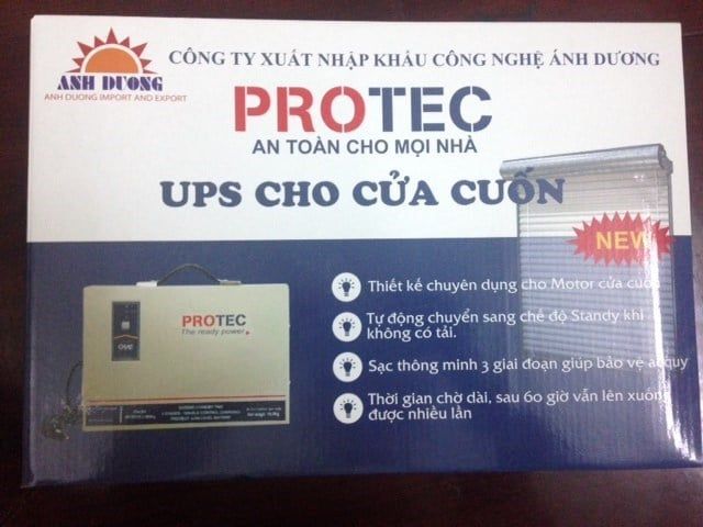 BỘ LƯU ĐIỆN UPS CỬA CUỐN