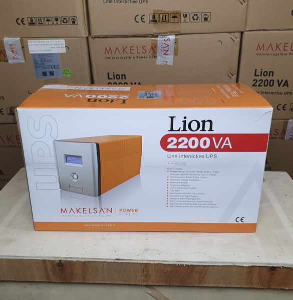 BỘ LƯU ĐIỆN UPS MAKELSAN LION SERIES 650VA - 2200VA