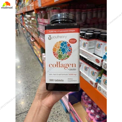 VIÊN UỐNG COLLAGEN BIOTIN YOUTHEORY