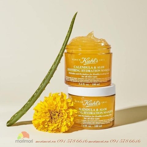 Mặt nạ hoa cúc Kiehl's Calendula & Aloe Soothing Hydration Masque