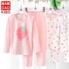 BỘ MAM DAD KIDS CHO BÉ GÁI MS1076 Size 120