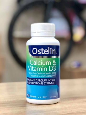 VIÊN UỐNG BỔ SUNG VITAMIN D & CANXI OSTELIN ÚC