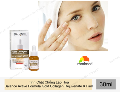 Tinh Chất Chống Lão Hóa Balance Active Formula Gold Collagen Rejuvenate & Firm 30ml