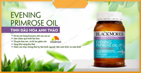 VIÊN UỐNG TINH DẦU HOA ANH THẢO BLACKMORE EVENING PRIMROSE OIL - XANH