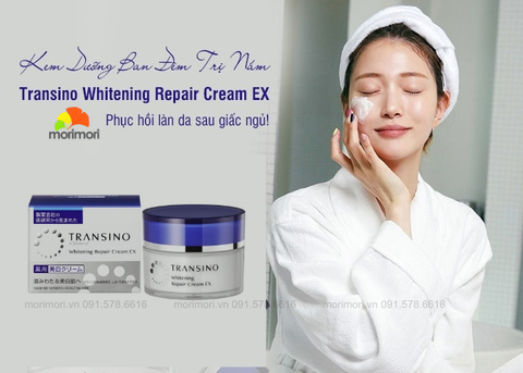 Kem Dưỡng Trắng Và Tái Tạo Da Transino Whitening Repair Cream EX