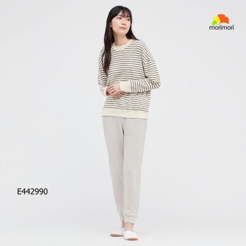 BỘ NỈ MẶC NHÀ NỮ UNIQLO E442990 SIZE M