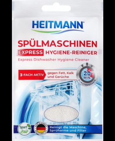 Bột vệ sinh máy rửa chén bát Heitmann spulmaschinen