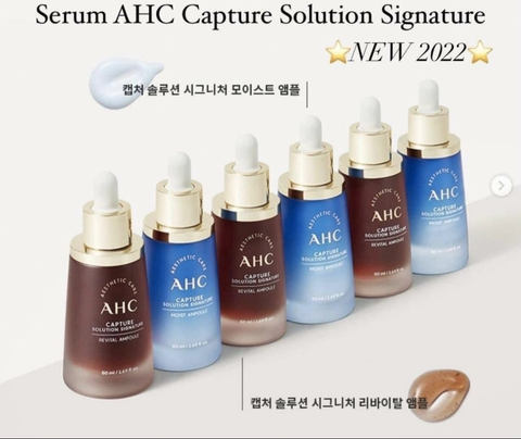SERUM AHC CAPTURE SOLUTION SIGNATURE BẢN MỚI ( HSD 2025)
