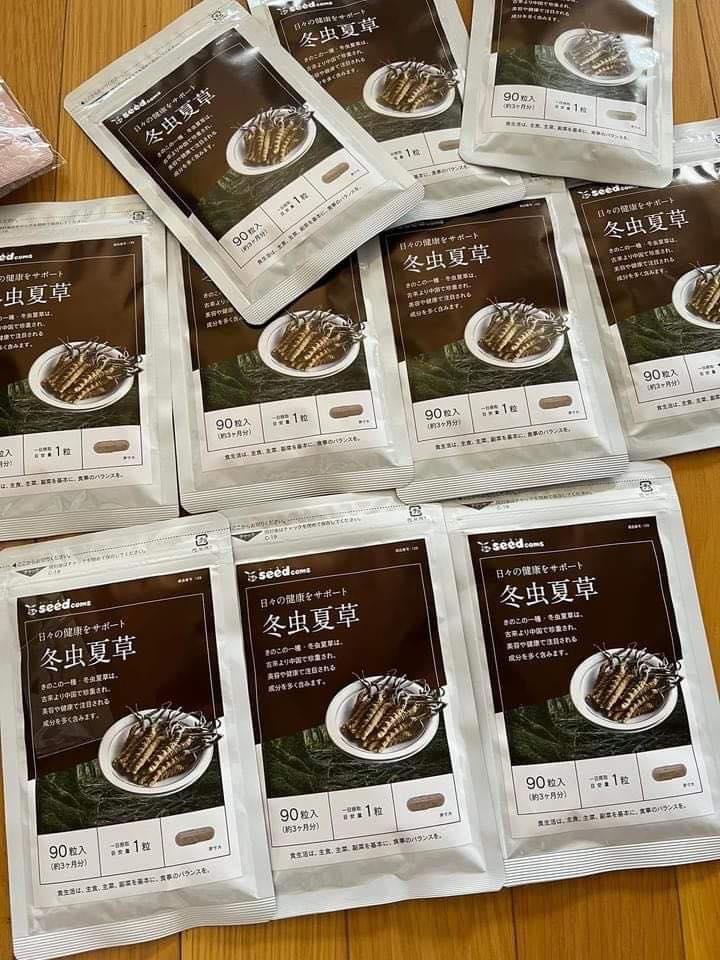 ĐÔNG TRÙNG HẠ THẢO SEEDCOMS NỘI ĐỊA NHẬT Morimori.vn Chuyên Hàng Nhập Khẩu  Chính Hãng