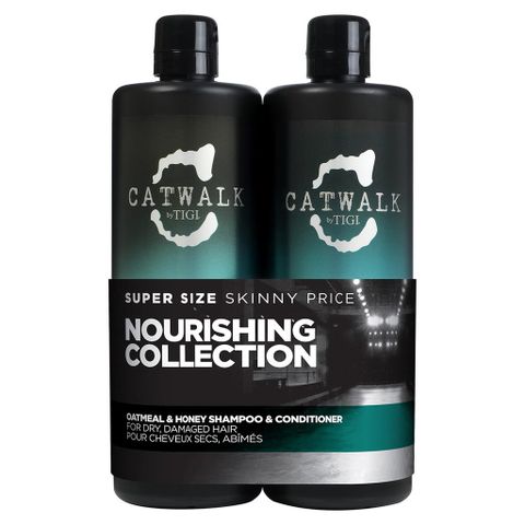 SET GỘI XẢ TIGI CATWALK NOURISHING COLLECTION MÀU ĐEN - 750ML