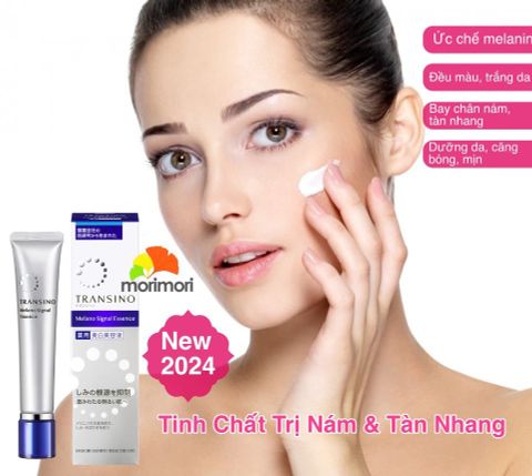 Tinh Chất Serum Dưỡng Trắng, Hỗ Trợ Giảm Mụn Transino Melano Essence Nhật Bản 30g - Phiên bản mới