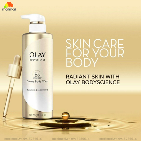 SỮA TẮM SÁNG DA OLAY CLEANSING & BRIGHTENING BODY WASH