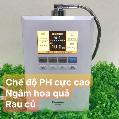 MÁY lọc nước ion kiềm, Tạo Nước Hydrogen Panasonic TK-HS92