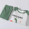 BỘ COTTON MAMDAD TRẺ EM màu green size 150 & 170