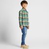 ÁO SƠ MI CHO BÉ TRAI UNIQLO E421343 55 GREEN SIZE 110 Trẻ Em Kid