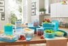 SET 15 HỘP TRỮ MÁT & ĐÔNG TUPPERWARE BLUE OCEAN _ TB2911/01  FULLBOX