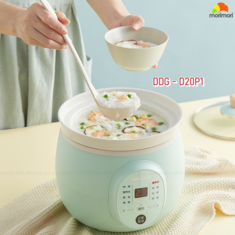 NỒI NẤU HẦM CHẬM BEAR - DDG-D20P1