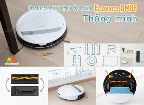 ROBOT HÚT BỤI & LAU TỰ ĐỘNG ECOVACS DEEBOT M88