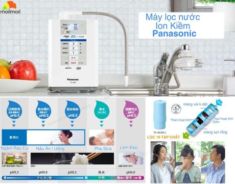 CÙNG MORI MORI UNBOX VÀ THỬ NGHIỆM MÁY LỌC PANASONIC TK-AS30 TẠI NHÀ