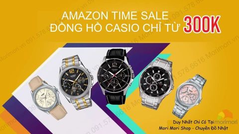 BỘ SƯU TẬP ĐỒNG HỒ CASIO AMAZON SALE UP TO 70% GIÁ CHỈ TỪ HƠN 300K